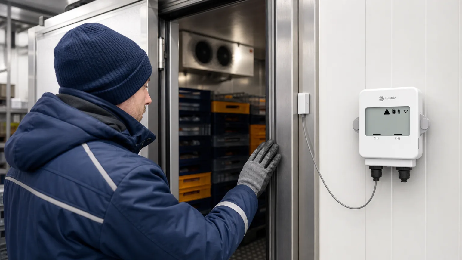 Article cover: Cold-Room Door Monitoring — Correlating Door Events with Temperature