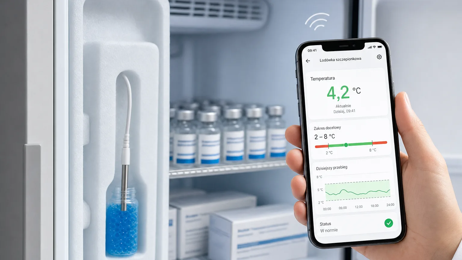 Article cover: The vaccine cold chain — requirements and monitoring step by step