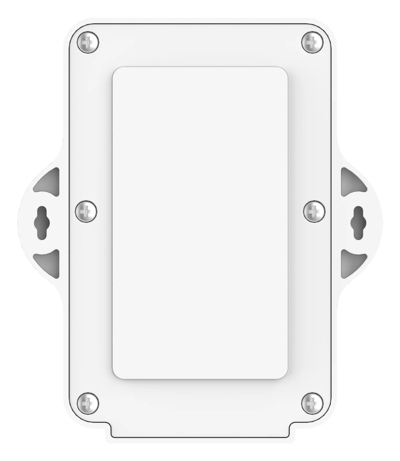 Back of the Nextriv Track GPS with mounting ears