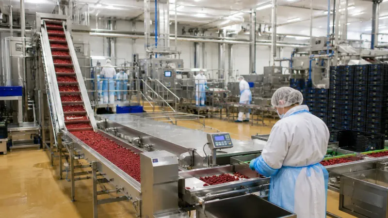 Commercial kitchen — food temperature control